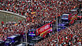 Crowds flood Madrid to celebrate World Cup triumph