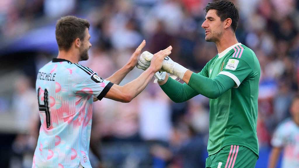 Improving Belgium can beat Spain: Courtois