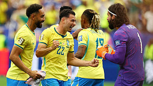 Brazil survive Japan scare