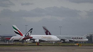 Gulf airlines get back to business