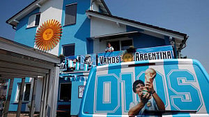 Argentina have super-fan in Czech countryside