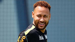 Neymar takes part in training: 'Did you miss me?'