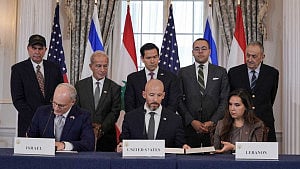 Israel, Lebanon ink framework peace deal