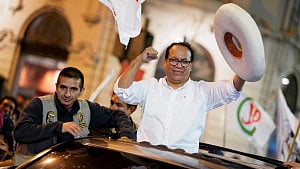 Leftist Sanchez takes lead in polarised Peru election