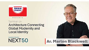 Shah Cement hosts architecture seminar with Marlon Blackwell