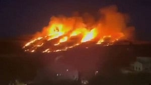 Israeli settlers torch area near West Bank Christian village: reports