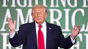 Trump approval stays near record low