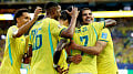 Vinicius fires Brazil through