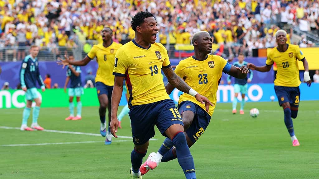 Ecuador stun Germany to reach knockouts
