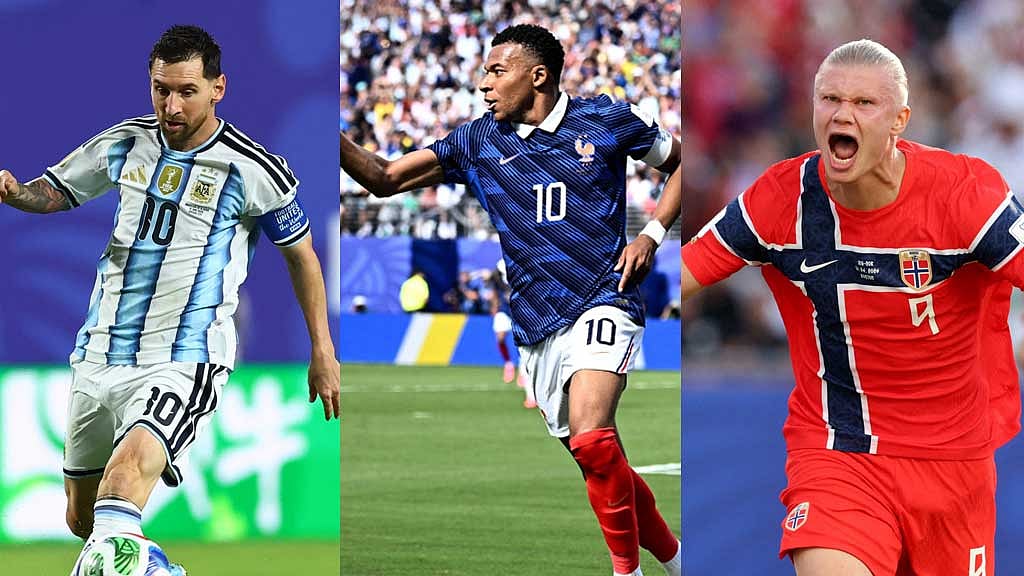 Goal machines Messi, Haaland and Mbappe give their teams perfect