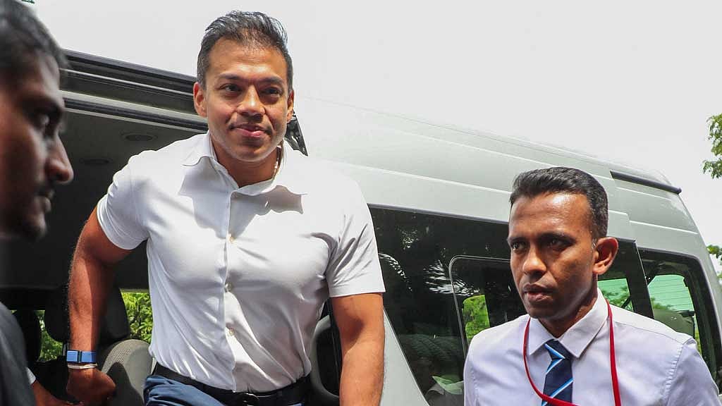 Sri Lanka ex-president's son gets bail