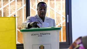 Congo President Nguesso wins re-election