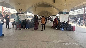 Delays, overcrowding at Kamalapur after rail accident