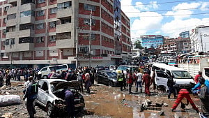 Death toll from Kenyan floods rises to 108: police