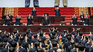 Kim Jong Un reappointed as president of state affairs: KCNA