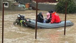 Russia declares emergency in Dagestan capital after floods cut power