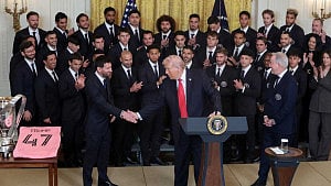 Trump honours Inter Miami, Messi at White House