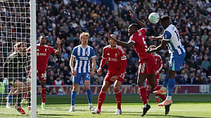 Welbeck double steers Brighton to victory