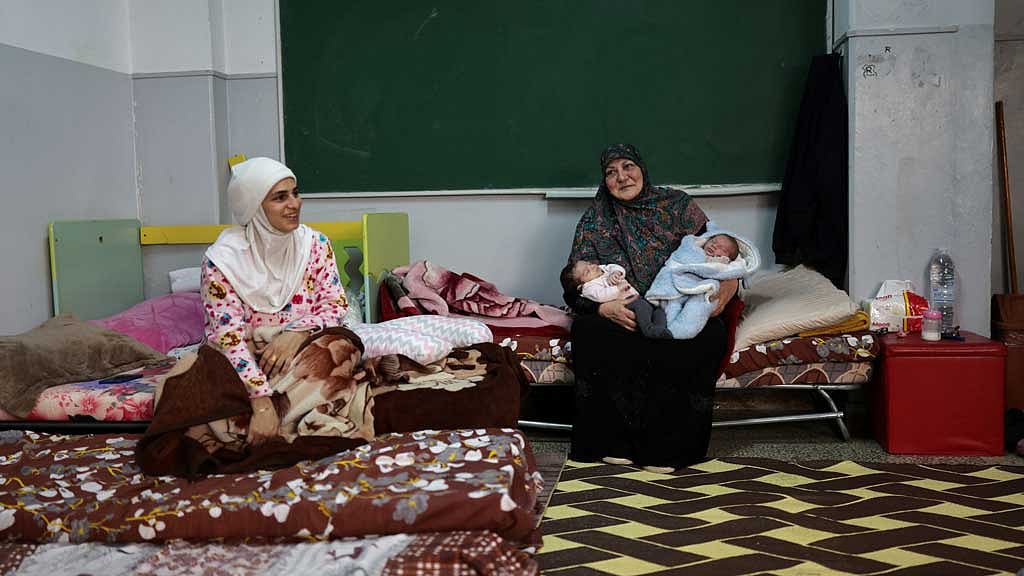 Displaced mothers in Lebanon embrace newborns with hope