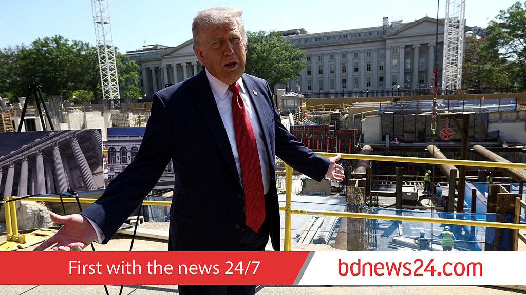 Trump talks ballroom plan while economic pain grows in US