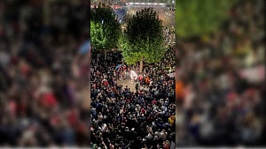 North London erupts as Arsenal win title