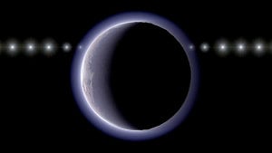 Atmosphere detected on celestial body