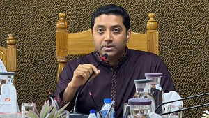 Teachers protest Hajjaj’s DU comments