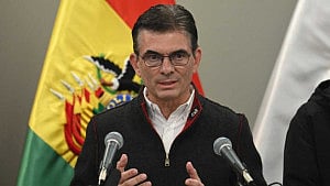 Bolivia President Paz cuts salary by 50%