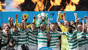Celtic seal double with Scottish Cup win