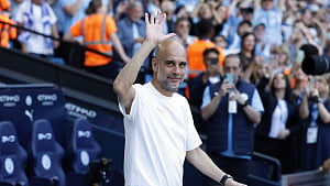 Villa ruin City's Guardiola send-off