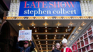 Colbert exit signals late-night shift to podcasts