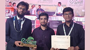 Daffodil University wins environment fest title