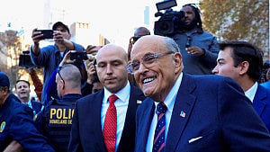 Ex-New York Mayor Giuliani hospitalised