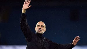 Outgoing Man City manager Guardiola's career, achievements