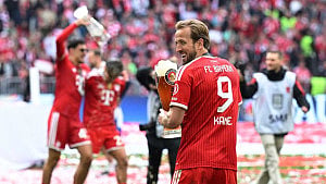 Kane hat-trick fires Bayern to 5-1 season finale win