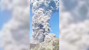Two confirmed dead in Indonesia volcano eruption