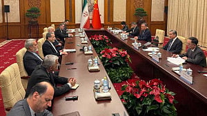 Iran FM meets Chinese counterpart