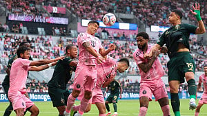 Miami edge Portland in new stadium debut win