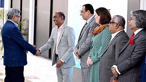 President returns home after medical treatment in UK