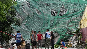 Rescuers race against time after Philippine building collapse