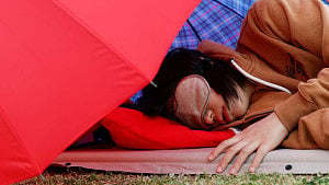 Seoul holds 'Power Nap Contest' in S Korea