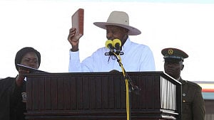 Uganda President Museveni sworn in