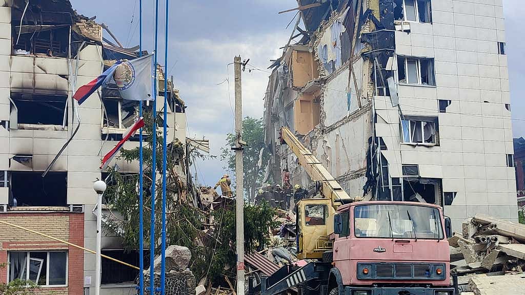 Putin accuses Ukraine of deadly attack on student hall