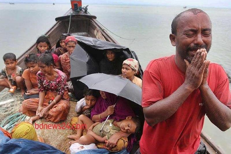 শরণার্থী রোহিঙ্গারা বিশেষ বিশেষ সময়, যেমন ১৯৭৮ ও ১৯৯২ সালে আত্মরক্ষার্থে বাংলাদেশে পালিয়ে আসতে বাধ্য হয়েছিল 