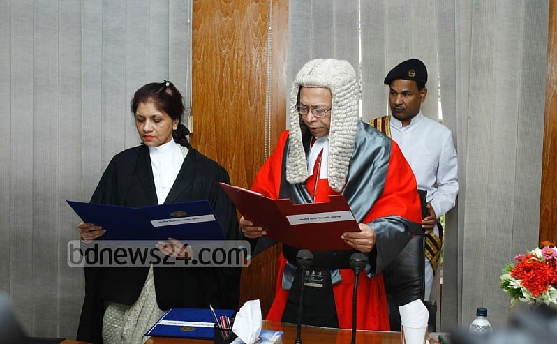 এই মুহূর্তে বাংলাদেশের কোনো বিচারপতির স্বেচ্ছায় পদত্যাগের সুযোগ নেই, এটা একটা সাংবিধানিক শূণ্যতা 