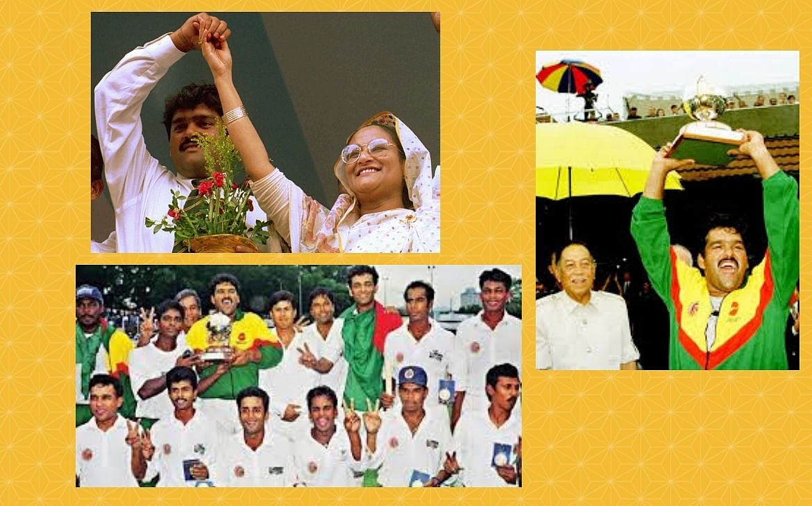 স্বাধীনতার ৫০ বছর: আকরাম খান ও আইসিসি জয়