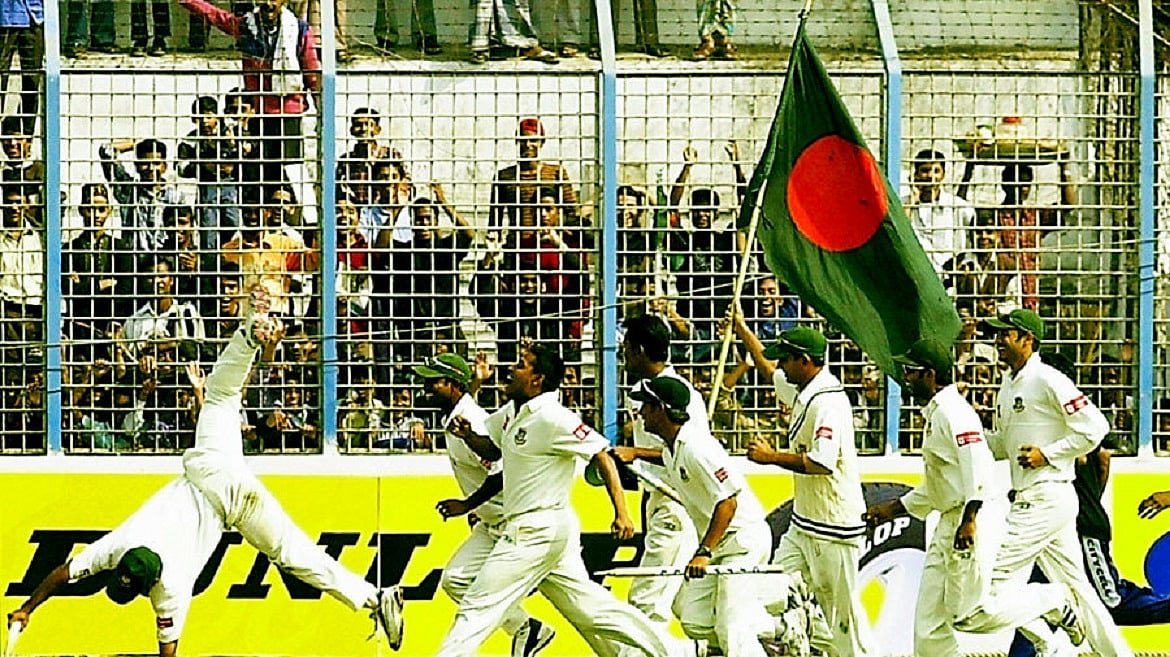 স্বাধীনতার ৫০ বছর: প্রথম টেস্ট জয়ের সঙ্গে সিরিজ জয়ের উৎসব