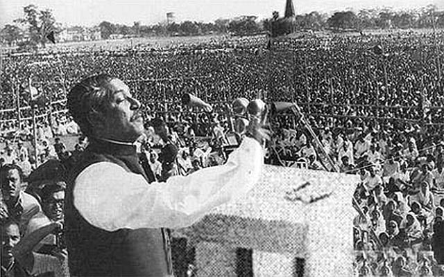 ৭ই মার্চের ভাষণ: রেসকোর্স ময়দানে ছিলেন যারা