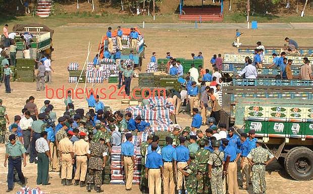 দশ ট্রাক অস্ত্র খালাসের সেই ঐতিহাসিক ঘটনার ফাইল ছবি 