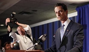 Congressman Anthony Weiner resigns over continuing Twitter scandal. Photo: Reuters 